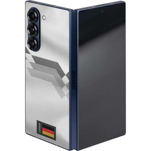 Germany Soccer Flag Galaxy Z Fold6 Skin